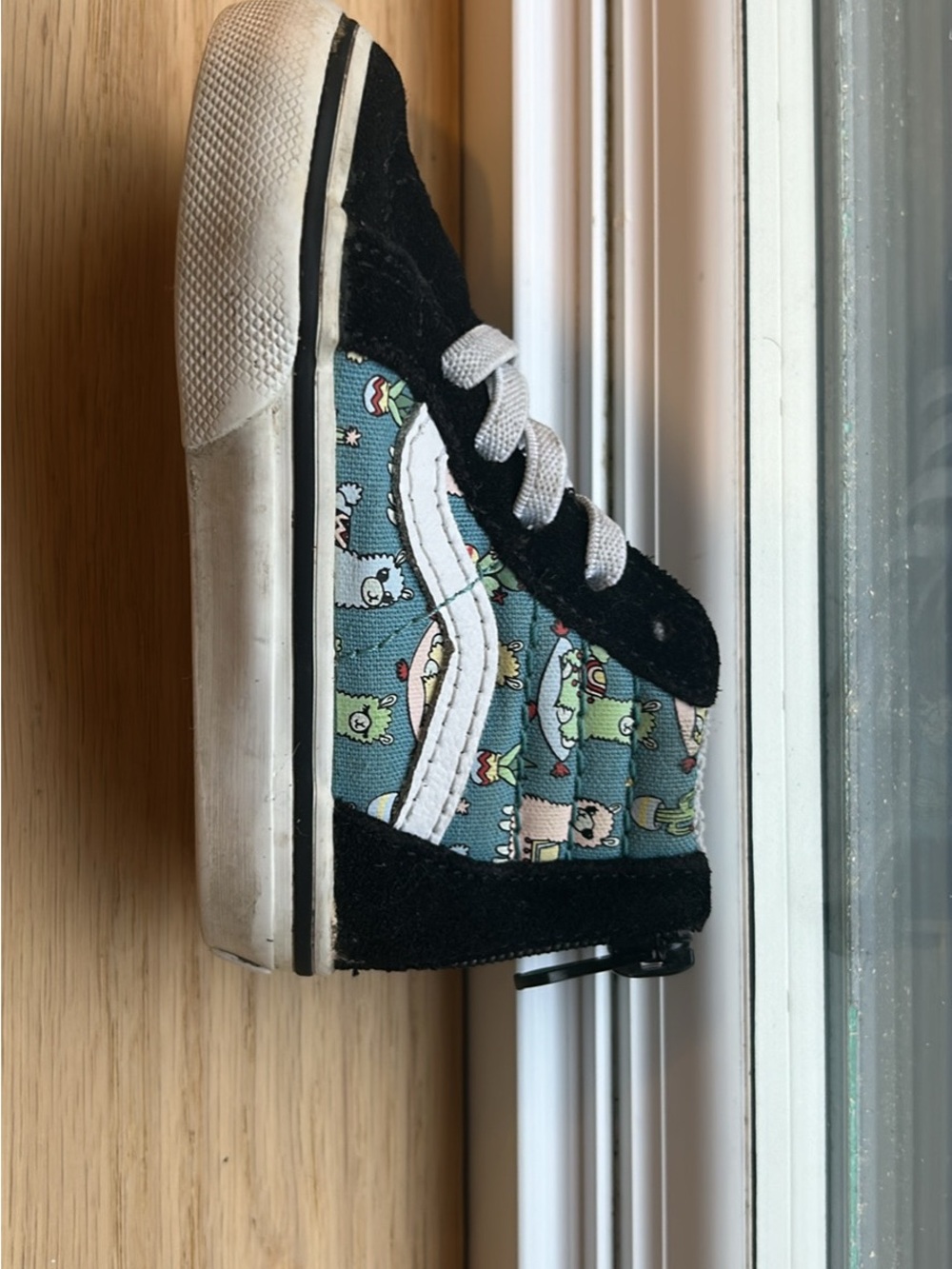 Vans Kids Black & Teal Character High-Top Sneakers